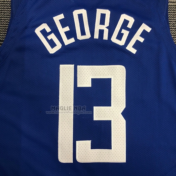 Maglia
 Paul George NO 13 Los Angeles Clippers Icon Autentico
 2020-21 Blu
